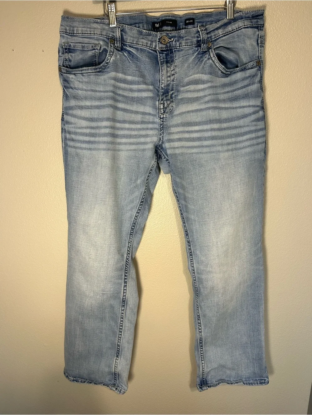 BKE Light Blue Straight Men’s Jeans size 38x 30